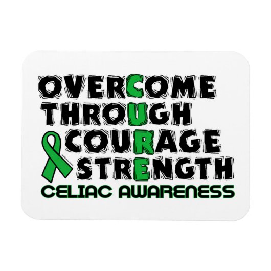 CURE...Celiac Magneet (Horizontaal)
