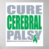 Cure Cerbral Palsy Poster (Voorkant)