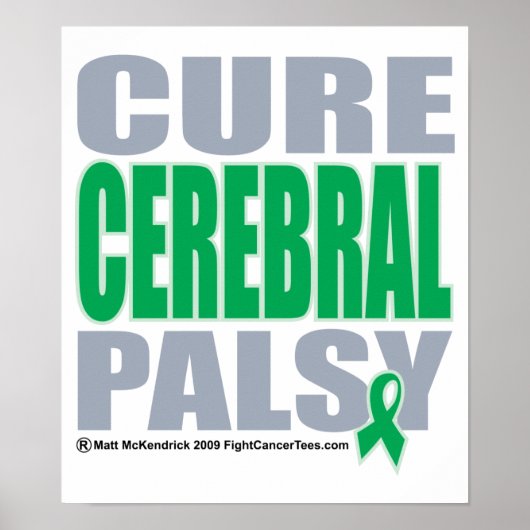 Cure Cerbral Palsy Poster (Voorkant)