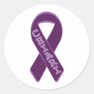 Cure Chiari Now Ronde Sticker