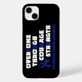 CURE... Colorectale kanker Case-Mate iPhone Case (Achterkant)