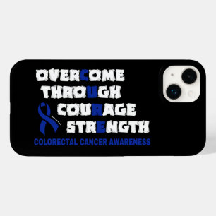 CURE... Colorectale kanker Case-Mate iPhone 14 Plus Hoesje