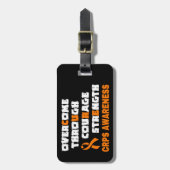 CURE...CRPS BAGAGELABEL (Voorkant verticaal)