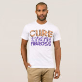 Cure Cystic Fibrosis T-shirt (Voorkant volledig)