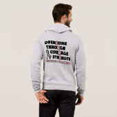 CURE...Diabetes Hoodie (Achterkant volledig)