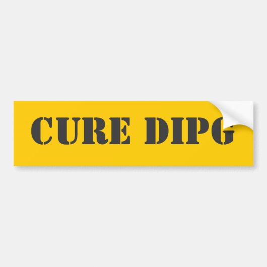 CURE DIPG BUMPERSTICKER (Voorkant)