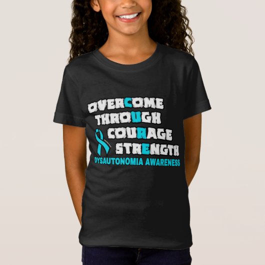 CURE... Dysautonomia T-Shirt (Voorkant)