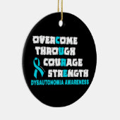 CURE... Dysautonomie Keramisch Ornament (Rechts)