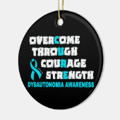 CURE... Dysautonomie Keramisch Ornament (Links)