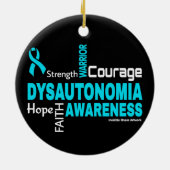 CURE... Dysautonomie Keramisch Ornament (Achterkant)