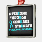 CURE... Dysautonomie Metalen Ornament (Links)