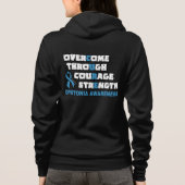CURE...Dystonie Hoodie (Achterkant)