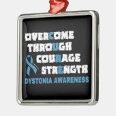 CURE... Dystonie Metaal Ornament (Links)