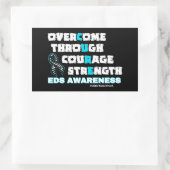 CURE...EDS RECHTHOEKIGE STICKER (Tas)