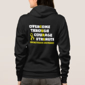 CURE...Endometriosis Hoodie (Achterkant)