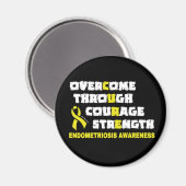 CURE...Endometriosis Magneet (Voorkant / Achterkant)