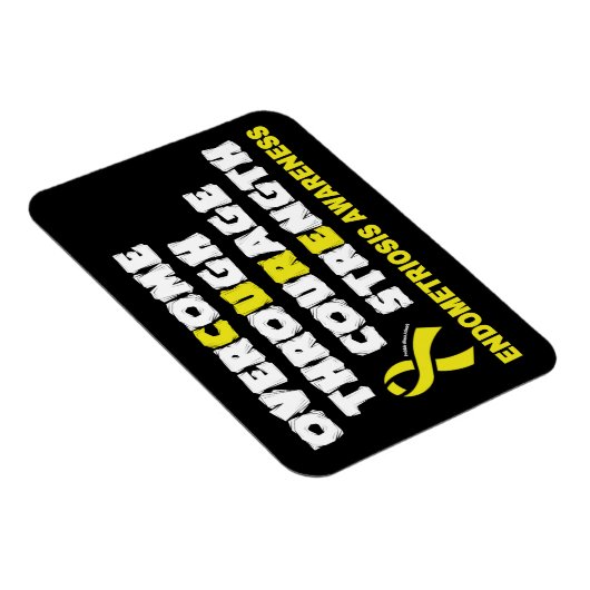 CURE...Endometriosis Magneet (Rechterzijde)