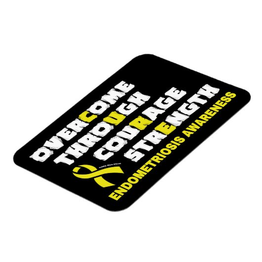 CURE...Endometriosis Magneet (Linkerzijde)