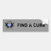 Cure Esophageal Cancer Bumpersticker (Voorkant)
