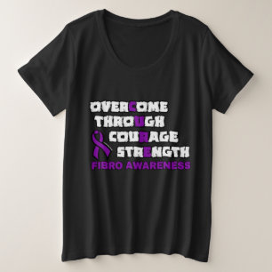 CURE... Fibro Plus Size T-Shirt