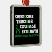 CURE... Gastroparese Metaal Ornament