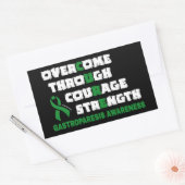 CURE...Gastroparese Rechthoekige Sticker (Envelop)