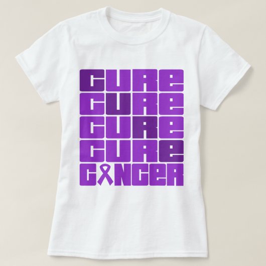 CURE GIST Cancer Collage T-shirt (Design voorkant)