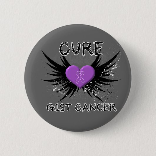 Cure GIST Cancer Ronde Button 5,7 Cm (Voorkant)