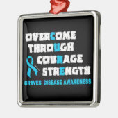 CURE...Graves' Metaal Ornament (Links)