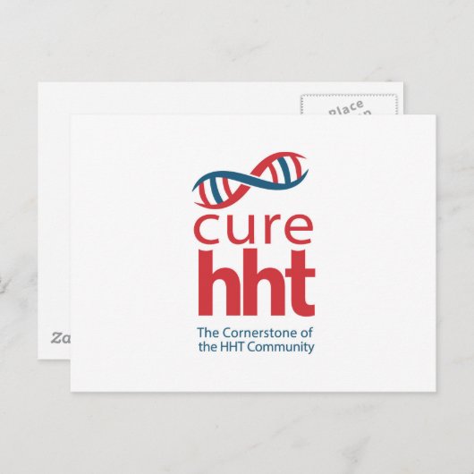 Cure HHT Briefkaart (Voorkant / Achterkant)