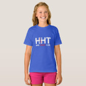 Cure HHT FIND.TREAT.CURE Awareness T-Shirt (Girls) (Voorkant volledig)