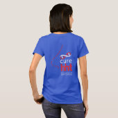 Cure HHT FIND.TREAT.CURE Awareness T-Shirt Womens (Achterkant volledig)