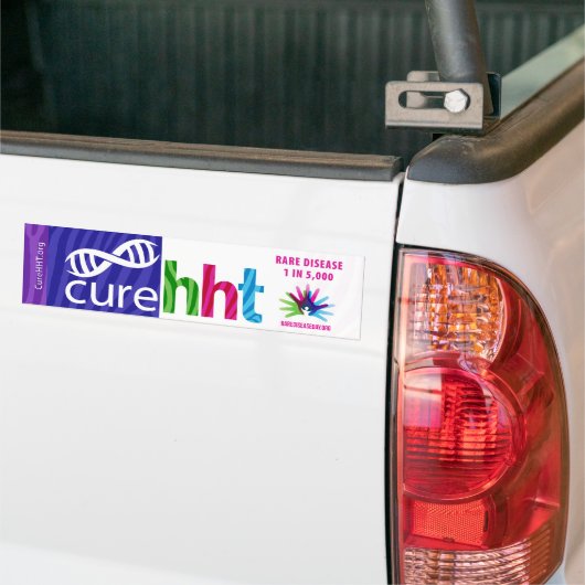 Cure HT Zelden voorkomende Bumpersticker (Op Truck)
