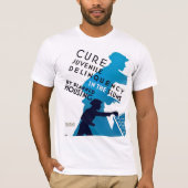 Cure jeugdcriminaliteit t-shirt (Voorkant)