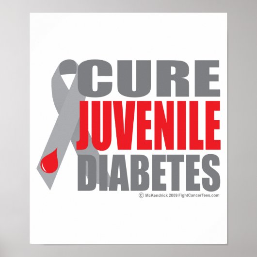 Cure Juvenile Diabetes Poster (Voorkant)