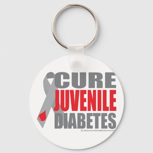Cure Juvenile Diabetes Sleutelhanger (Voorkant)