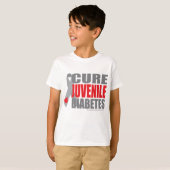 Cure Juvenile Diabetes T-shirt (Voorkant volledig)