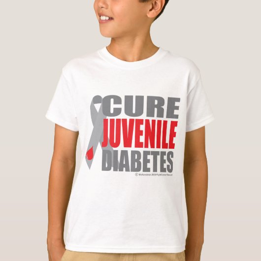Cure Juvenile Diabetes T-shirt (Voorkant)