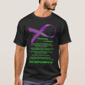 Cure Leiomyosarcoma T-Shirt (Voorkant)