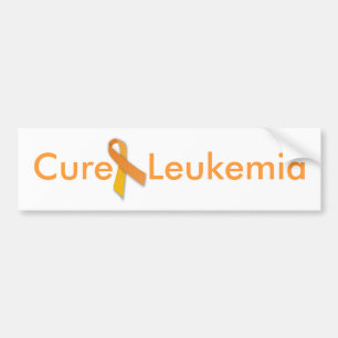Cure Leukemia Bumpersticker