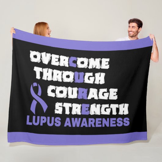 CURE...Lupus Fleece Deken (In situ)