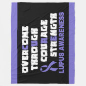 CURE...Lupus Fleece Deken (Voorkant)