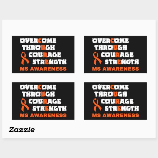 CURE...MS RECHTHOEKIGE STICKER (Vel)