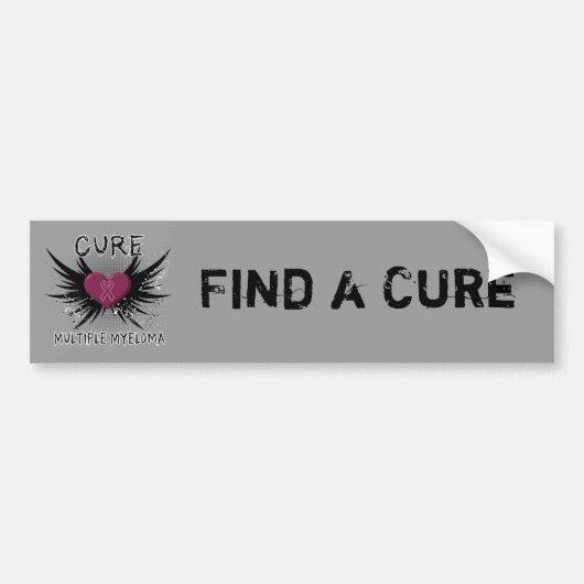 Cure Multiple Myeloma Bumpersticker (Voorkant)
