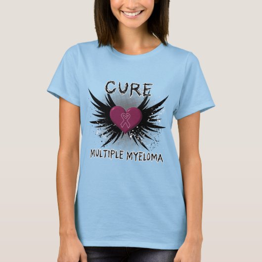Cure Multiple Myeloma T-shirt (Voorkant)