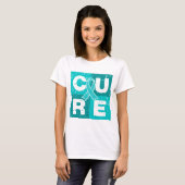 CURE Myasthenia Gravis Cube T-shirt (Voorkant volledig)