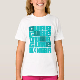 CURE Ovarium Cancer Collage T-shirt