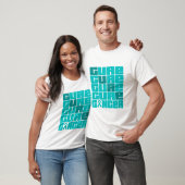 CURE Ovarium Cancer Collage T-shirt (Unisex)
