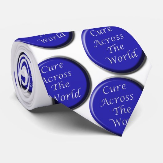Cure Over de hele wereld Stropdas (Opgerold)