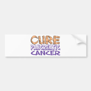 Cure pancreaskanker bumpersticker